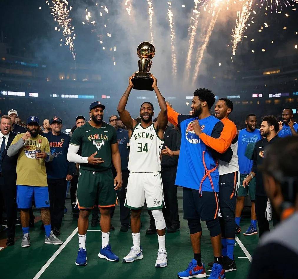 包含雄鹿双核打出高效，轻取太阳NBA季前赛的词条